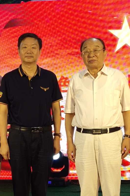 岳平安董事長出席第八屆綠色基地?國家軍隊機關慶“八一”軍地聯誼會