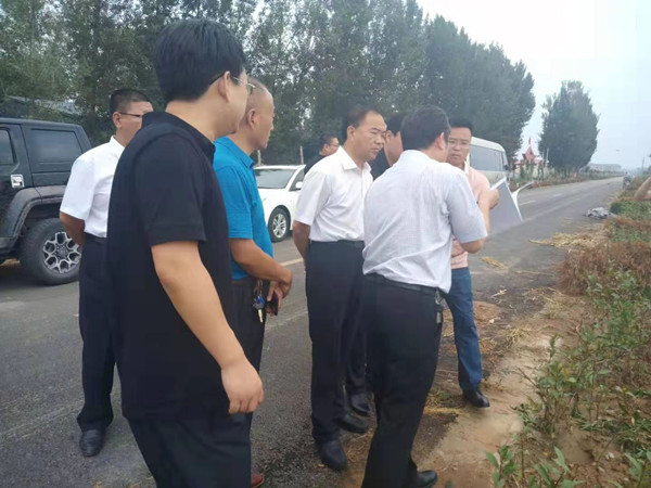 樊中青縣長一行視察岳氏集團魏縣農產品加工園區(qū)